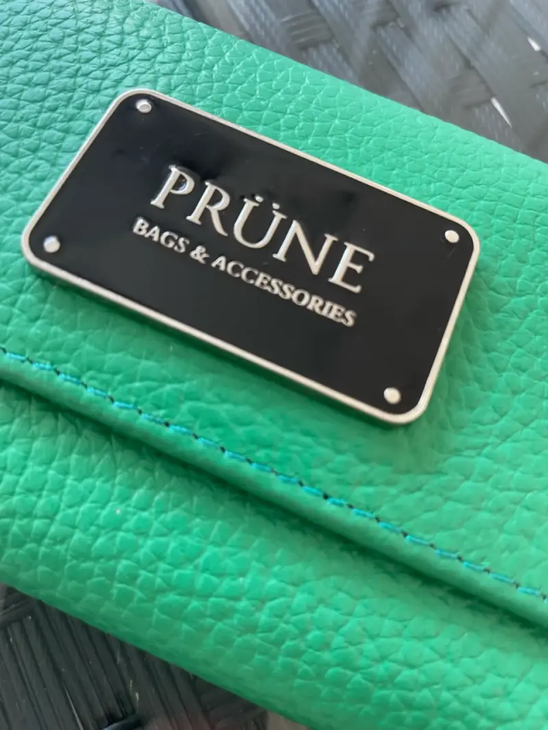 Billetera verde Prüne - 1