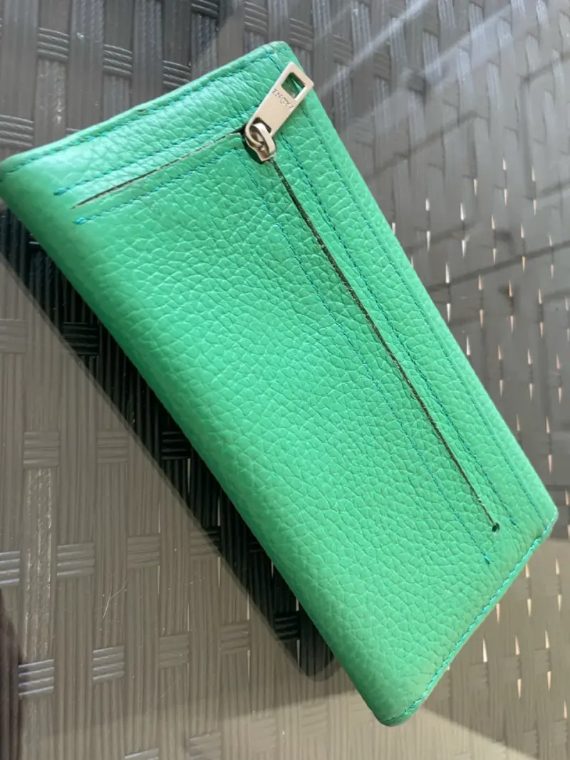 Billetera verde Prüne - 3