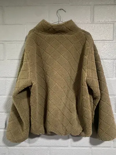 Polar beige con medio cierre - miniatura 3