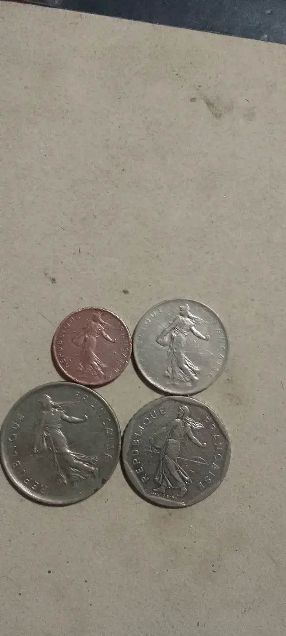 Monedas antiguas francesas - 1