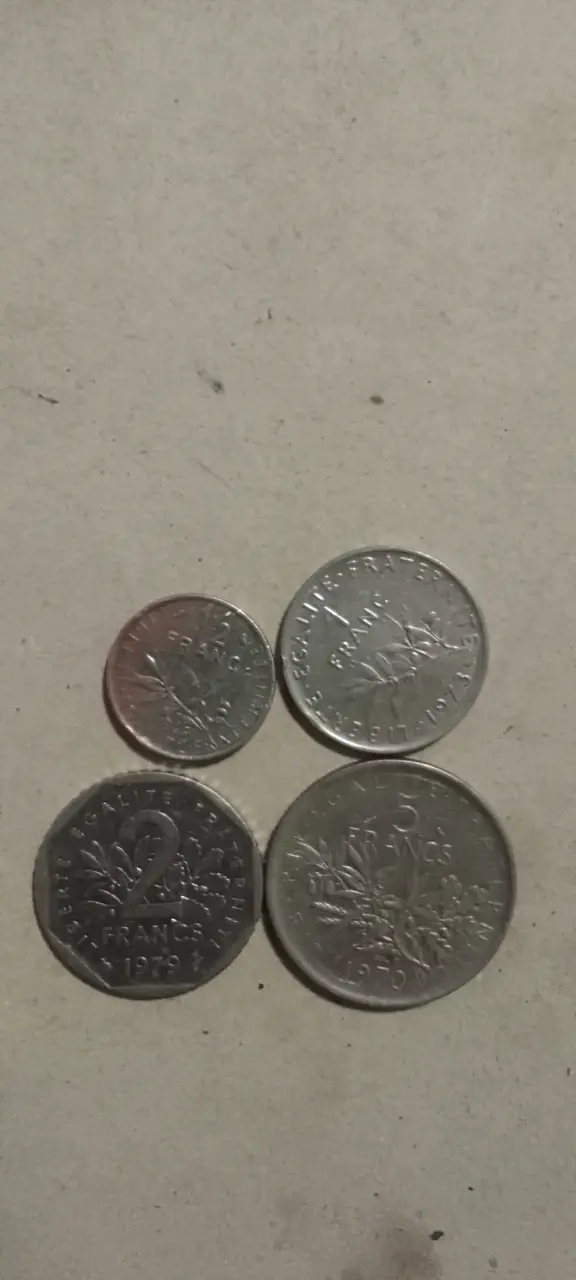 Monedas antiguas francesas - 2