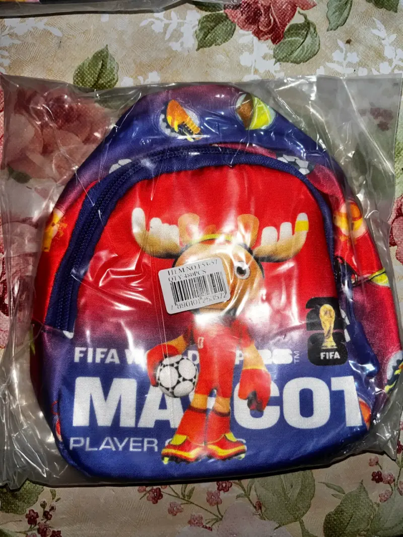 Mochilas infantiles mascots FIFA - 5