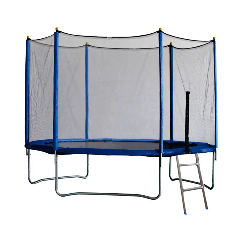 Trampolín con red de seguridad