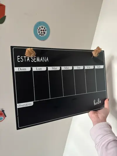 Pizarra semanal organizadora - miniatura 2