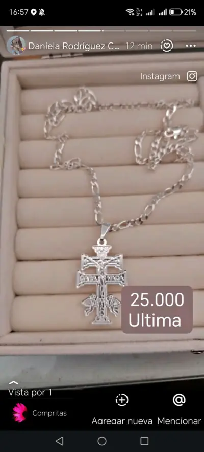 Pulseras y cadena de plata de hombre - miniatura 3