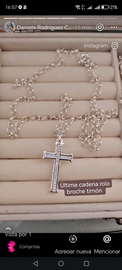 Pulseras y cadena de plata de hombre - miniatura 4