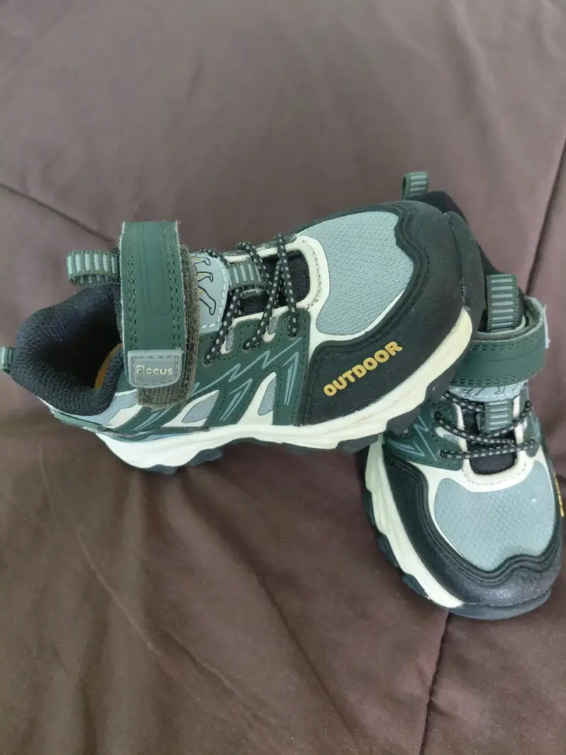 Zapatillas deportivas infantiles verdes - 2