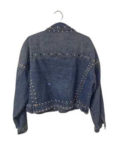 Chaqueta de mezclilla con tachas - miniatura 3