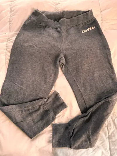 Pantalones deportivos Lotto grises - miniatura 1