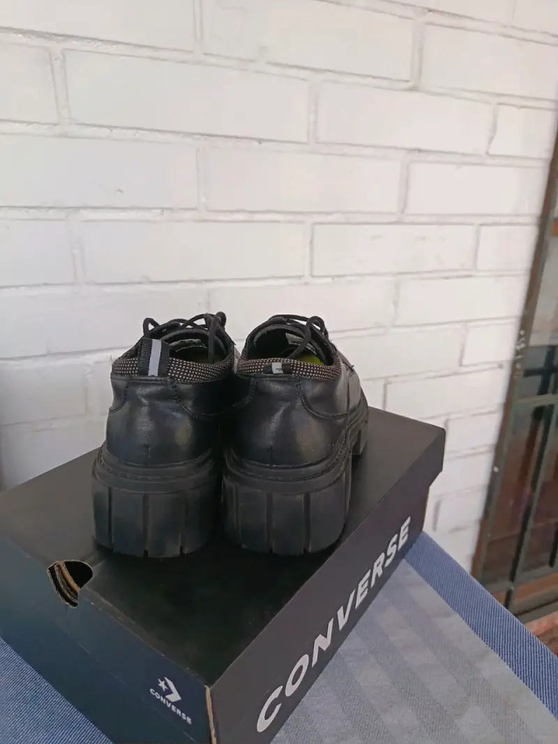 Zapatos escolares gruesos talla 37 - 2
