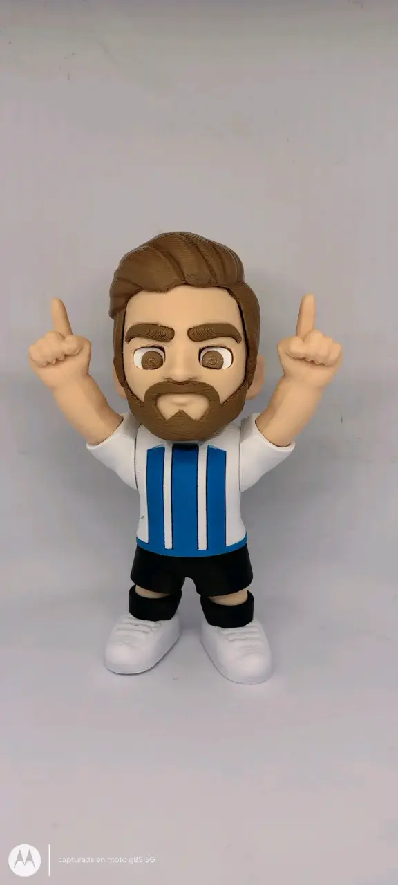 Figura estilo caricatura en 3D - 1