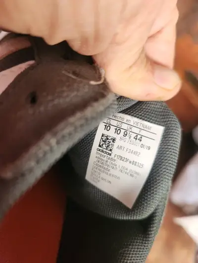 Zapatillas deportivas grises Adidas - miniatura 3