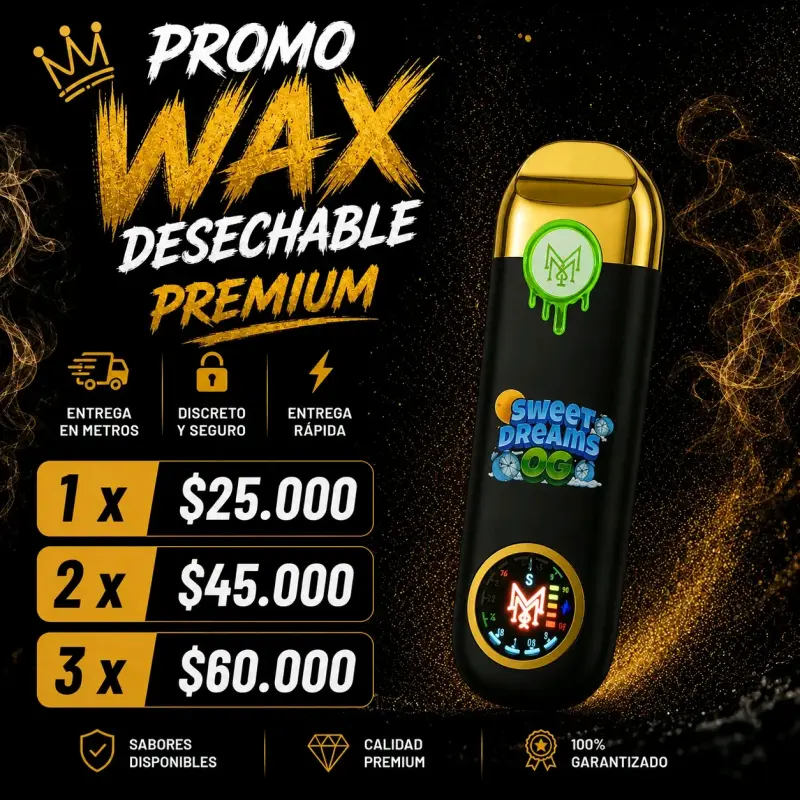 Vaporizador Wax Desechable Premium