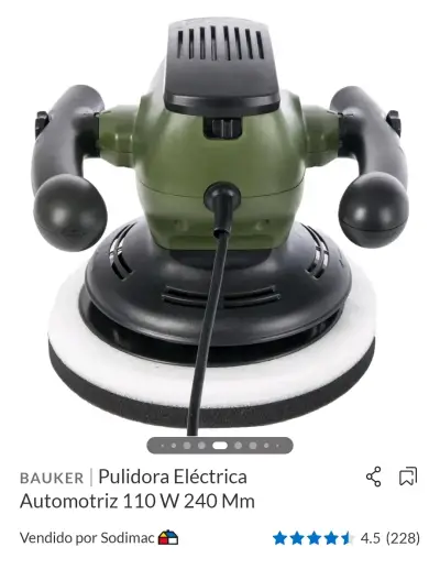 Pulidora eléctrica Bauker 110W - miniatura 5