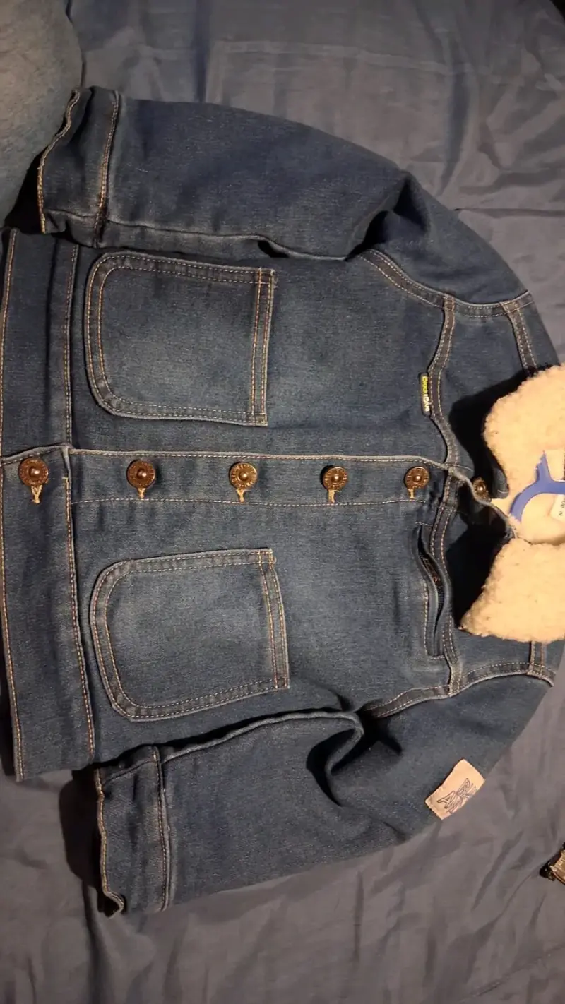 Chaqueta de mezclilla con forro - 1