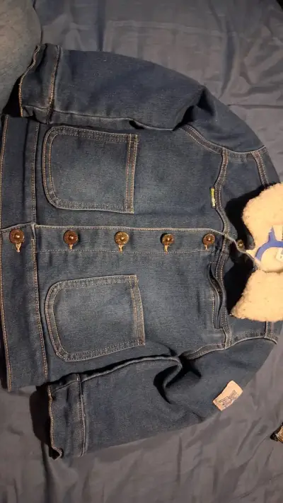 Chaqueta de mezclilla con forro - miniatura 1
