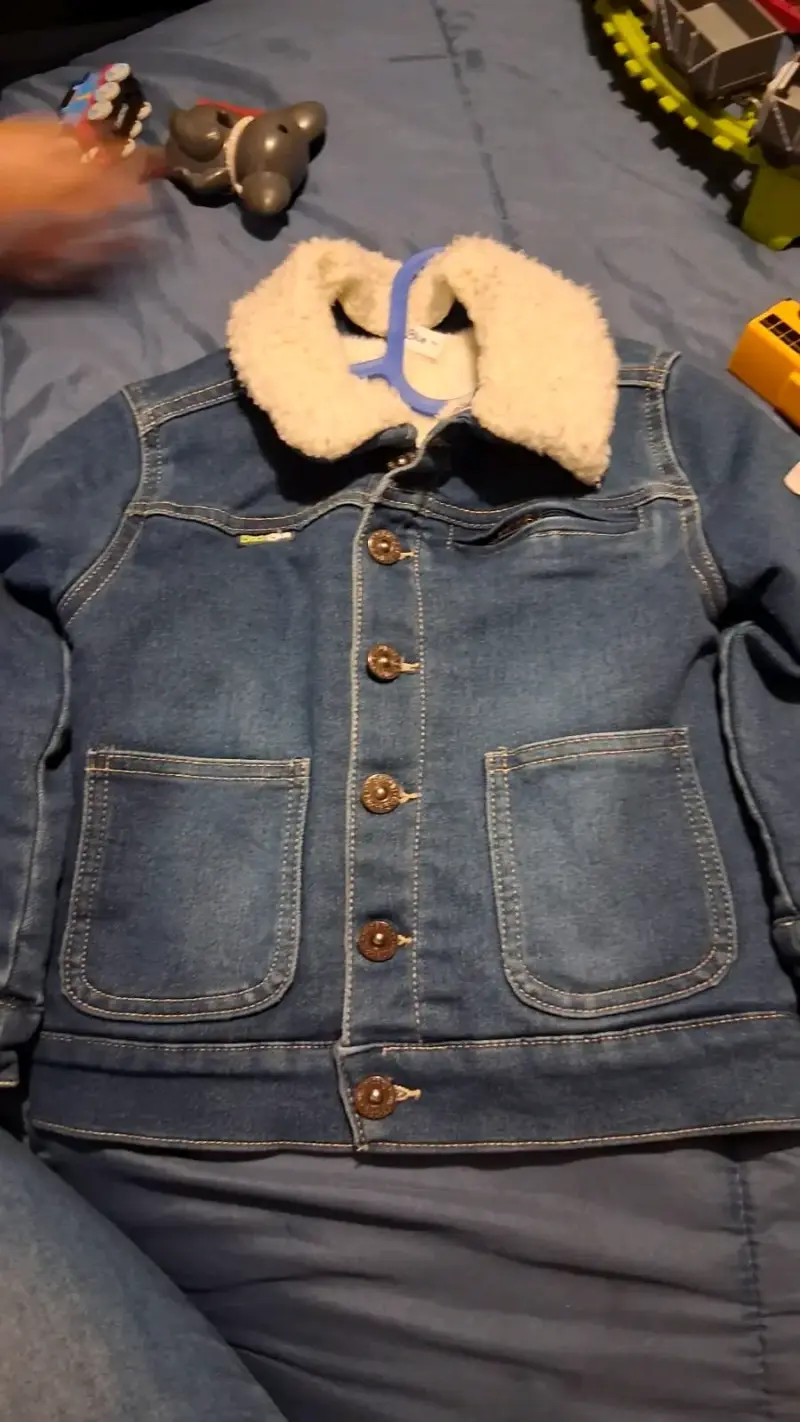 Chaqueta de mezclilla con forro - 2