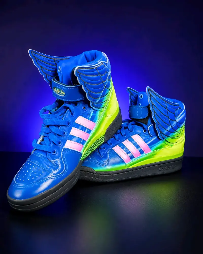Zapatillas Adidas JS Wings coloridas - 2