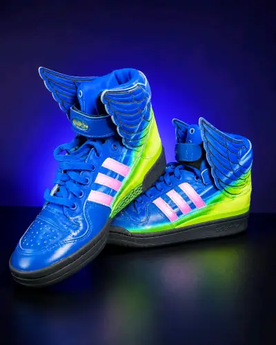 Zapatillas Adidas JS Wings coloridas - miniatura 2