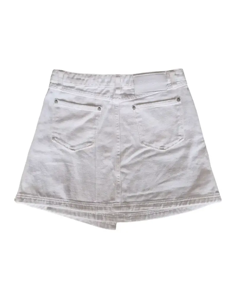 Falda blanca denim nueva - 2