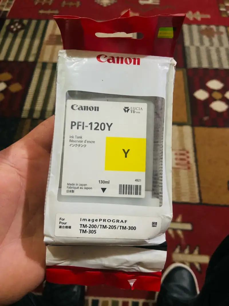 Cartucho de tinta Canon PFI-120Y - 3