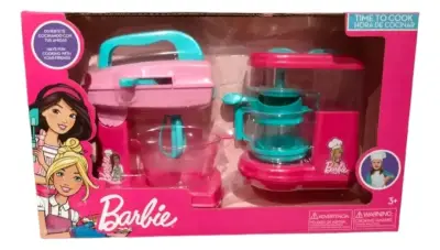 Juego de cocina Barbie rosa - miniatura 3