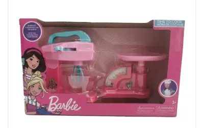 Juego de cocina Barbie rosa - miniatura 5
