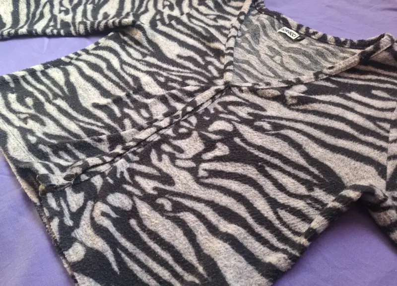 Cardigan estampado animal print - 3