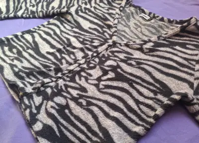 Cardigan estampado animal print - miniatura 3