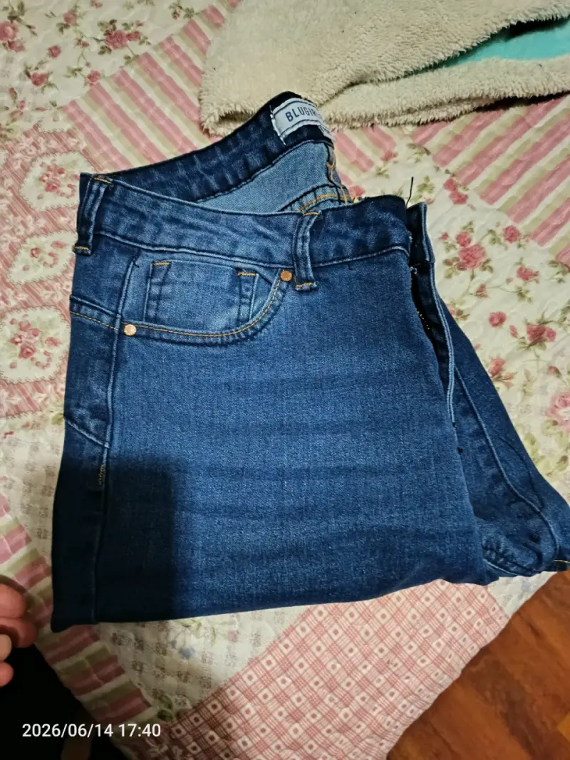 Jeans azul oscuro Blueway - 1