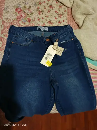 Jeans azul oscuro Blueway - miniatura 4