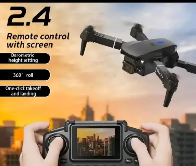 Dron con control remoto y pantalla - miniatura 1
