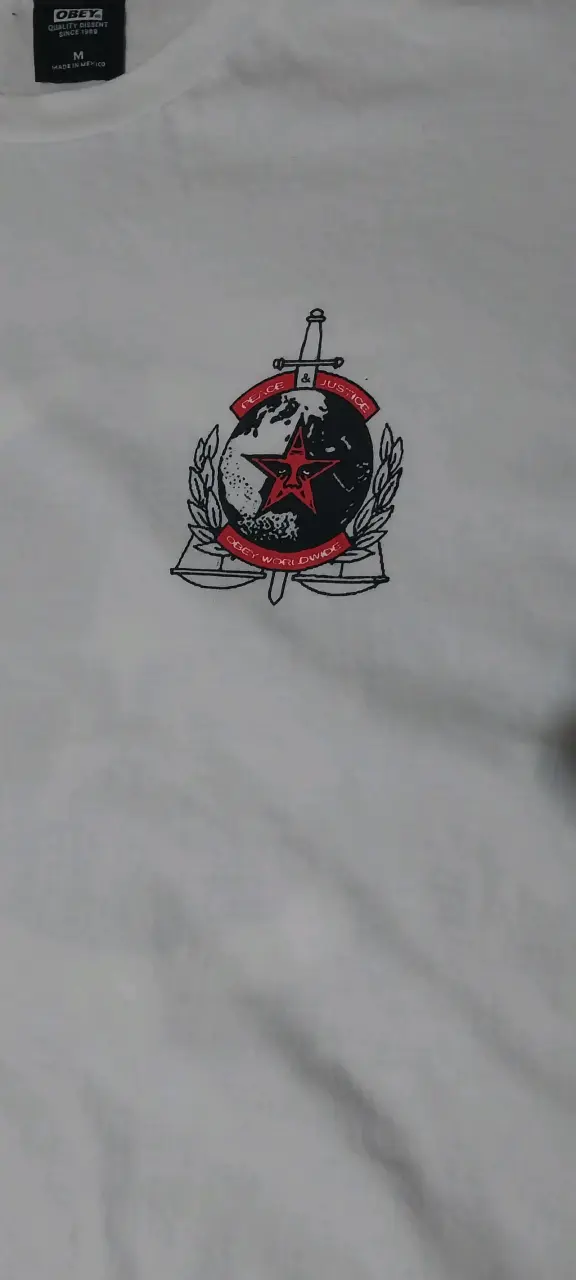 Polera Obey "Peace & Justice" - 1