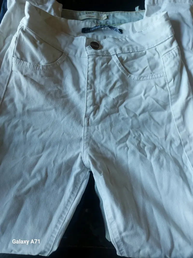 Jeans blancos 7/11 skinny