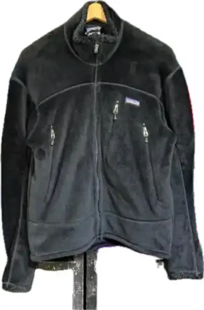 Chaqueta polar negra - miniatura 1