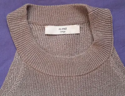 Blusa sin mangas gris - miniatura 2
