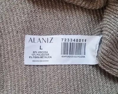 Blusa sin mangas gris - miniatura 3