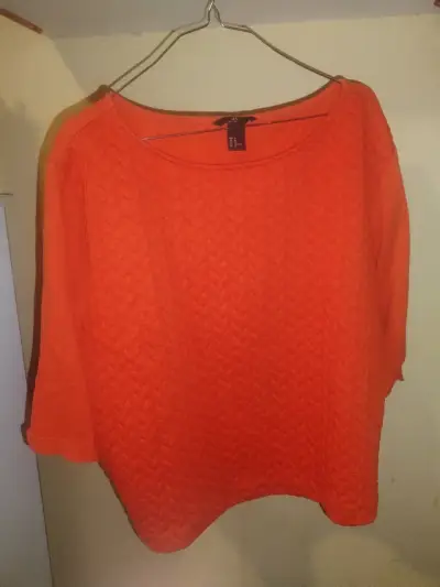 Sweater de punto naranja - miniatura 1