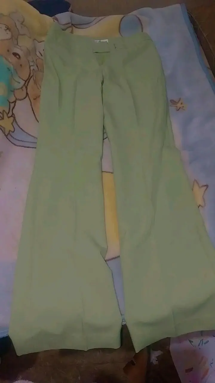 Pantalones verdes elegantes - 1