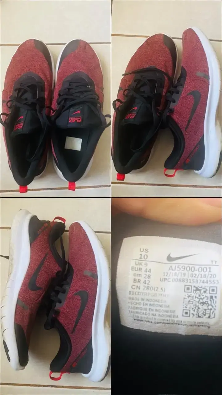 Zapatillas Nike Flex Rojas