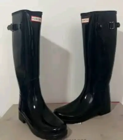 Botas de lluvia negras - miniatura 1