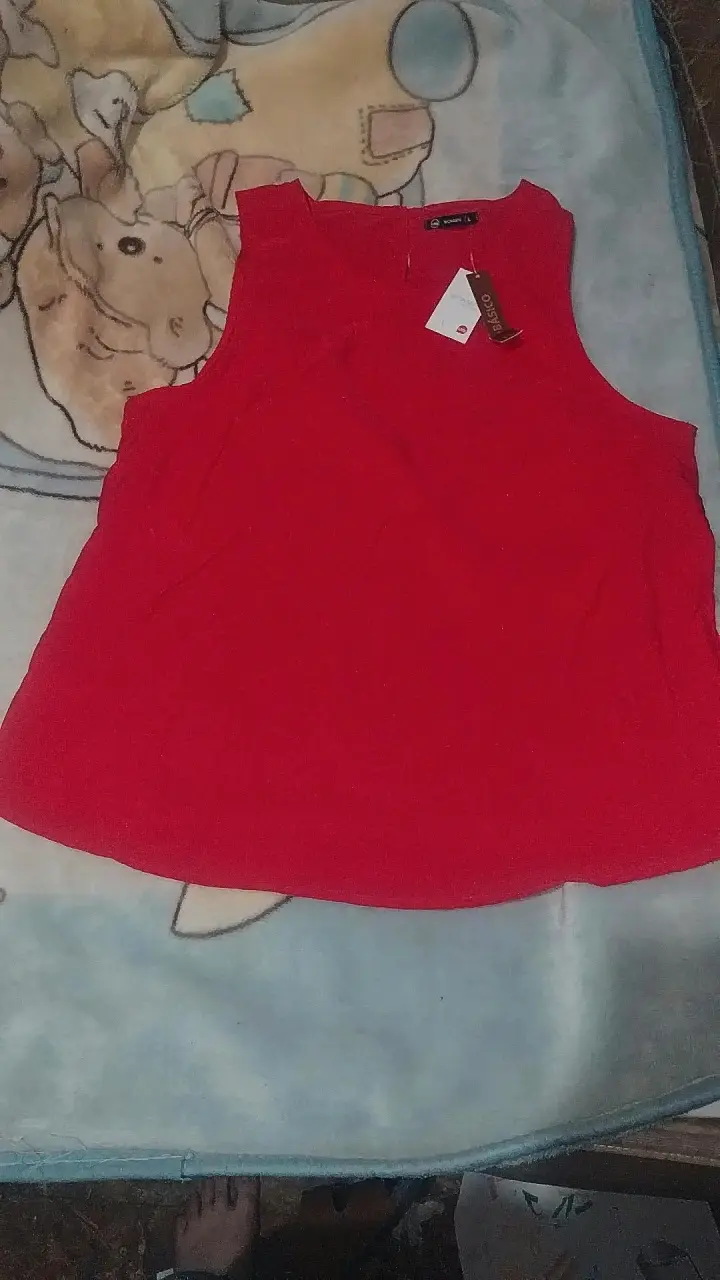 Jeans azules y blusa rosa - 3