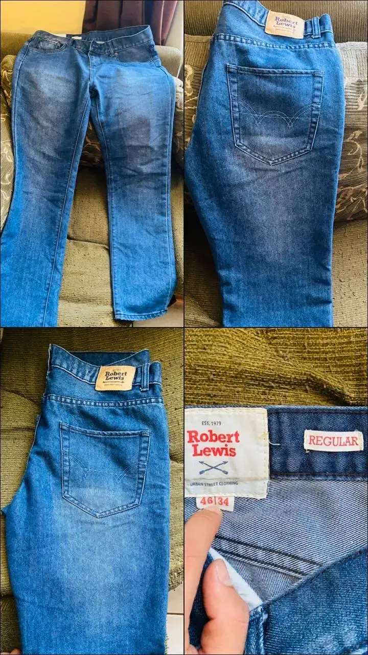 Jeans azul Robert Lewis regular