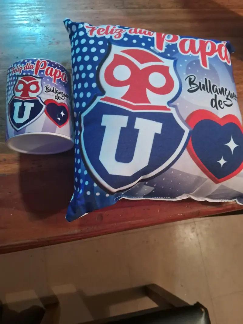 Cojín y taza 'Feliz día Papá' - 2