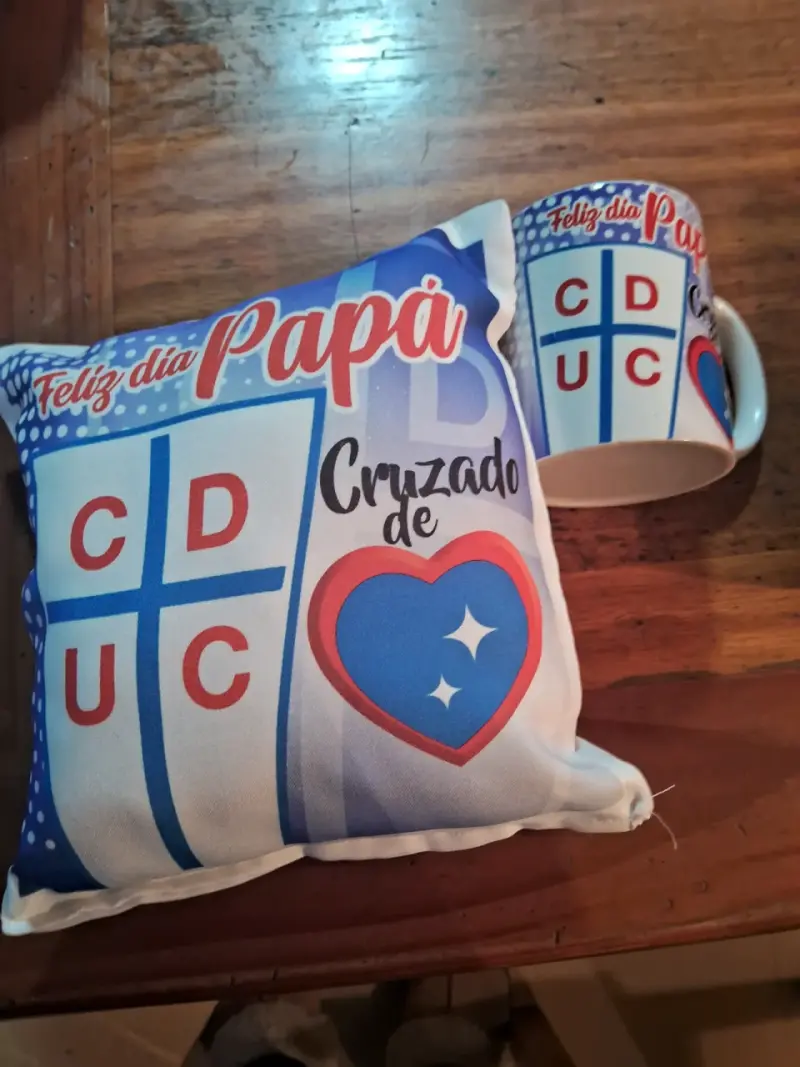 Cojín y taza 'Feliz día Papá' - 5