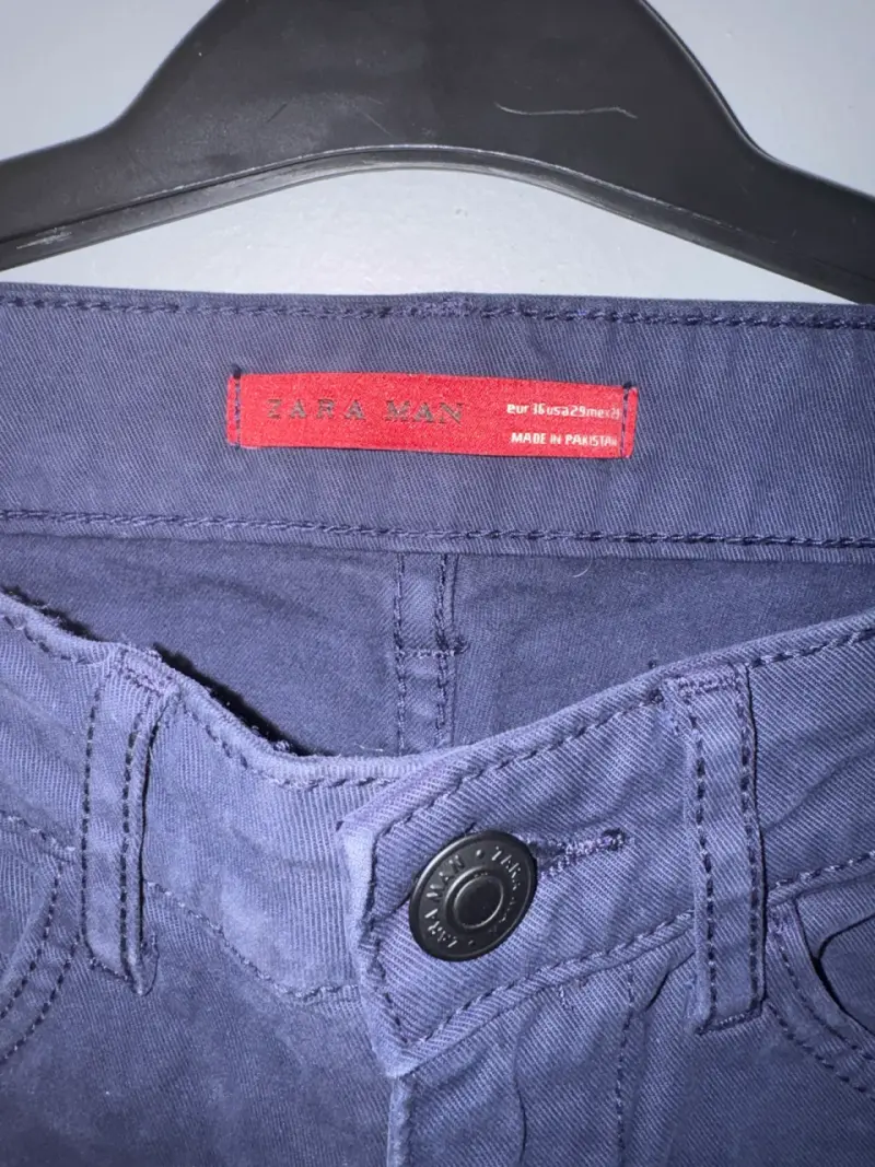 Jeans azul oscuro para hombre - 2