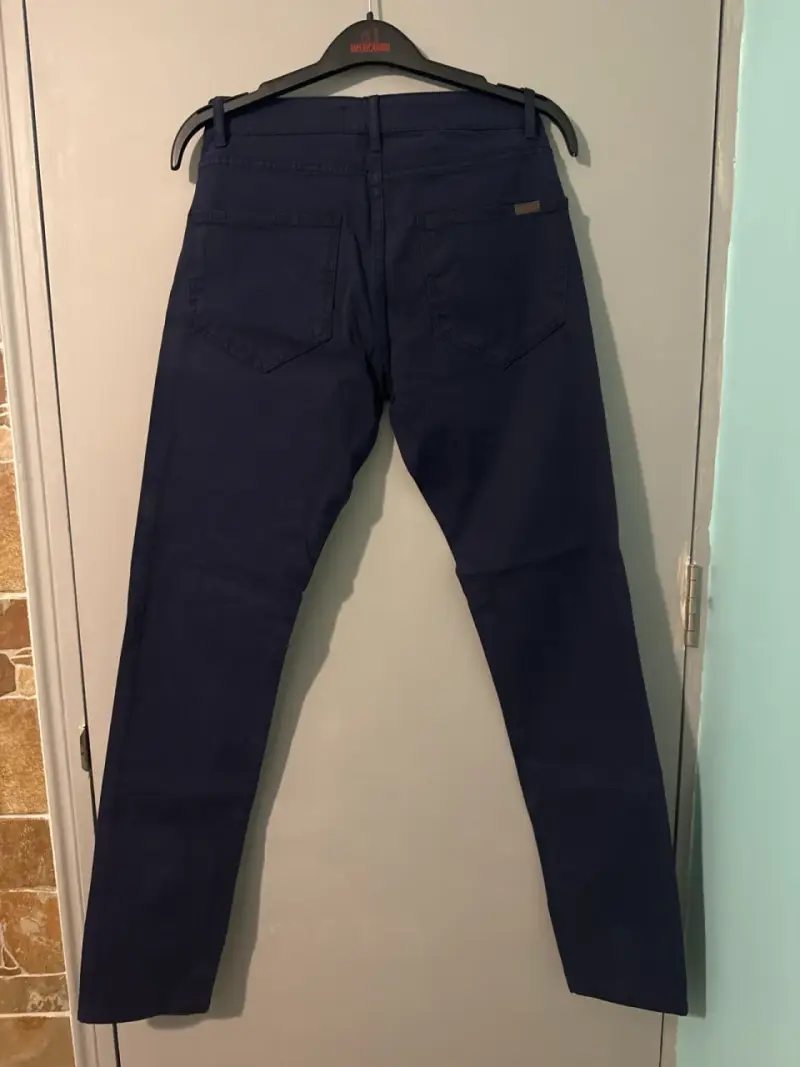 Jeans azul oscuro para hombre - 3
