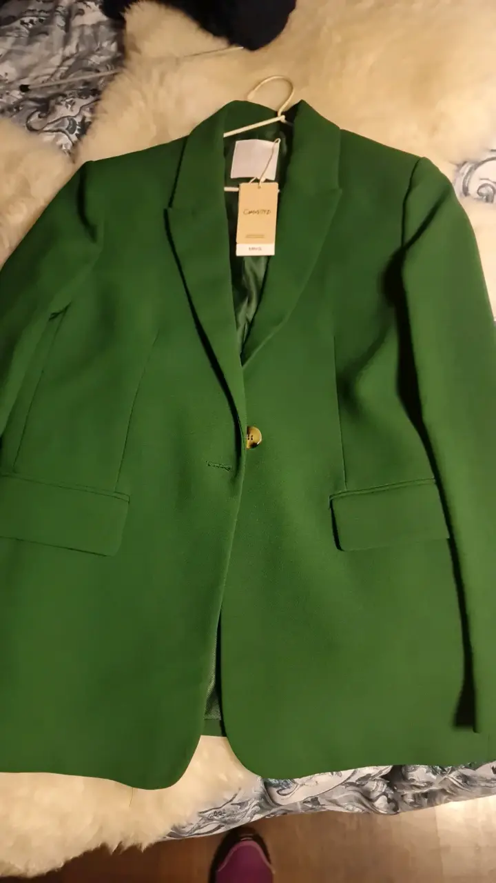 Blazer beige de mujer con etiqueta - 3