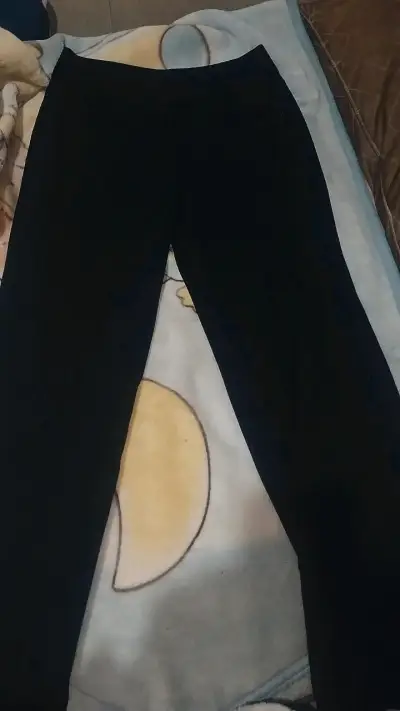 Pantalones negros de oficina - miniatura 1
