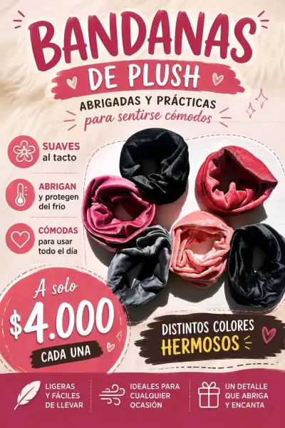 Bandanas, calcetas, camisetas, guantes felpudos - miniatura 1
